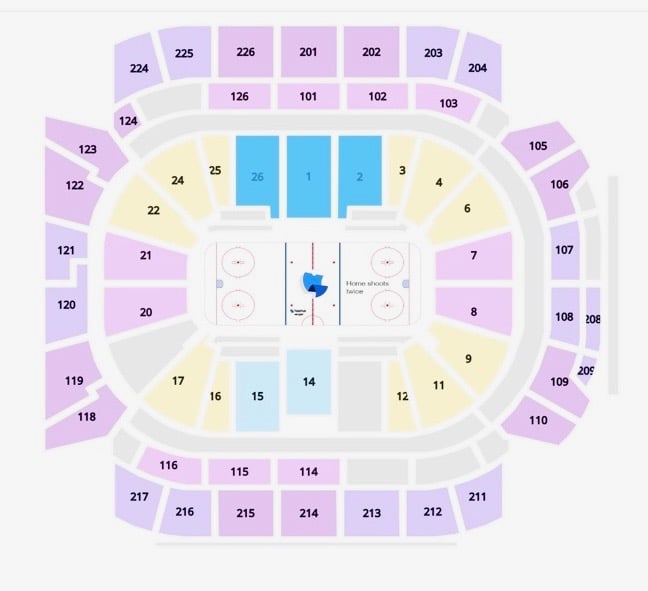 Climate Pledge Concert Seating Chart